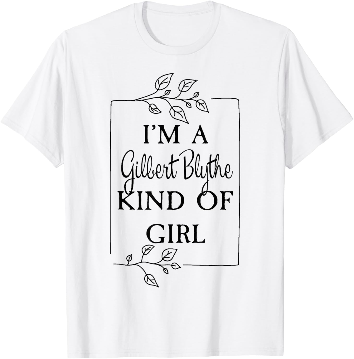 Literary Romance Gilbert Blythe Admirer T-Shirt - T-Shirt | White