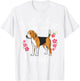 Beagle Just a Girl Who Loves Beagles T-Shirt - T-Shirt | White