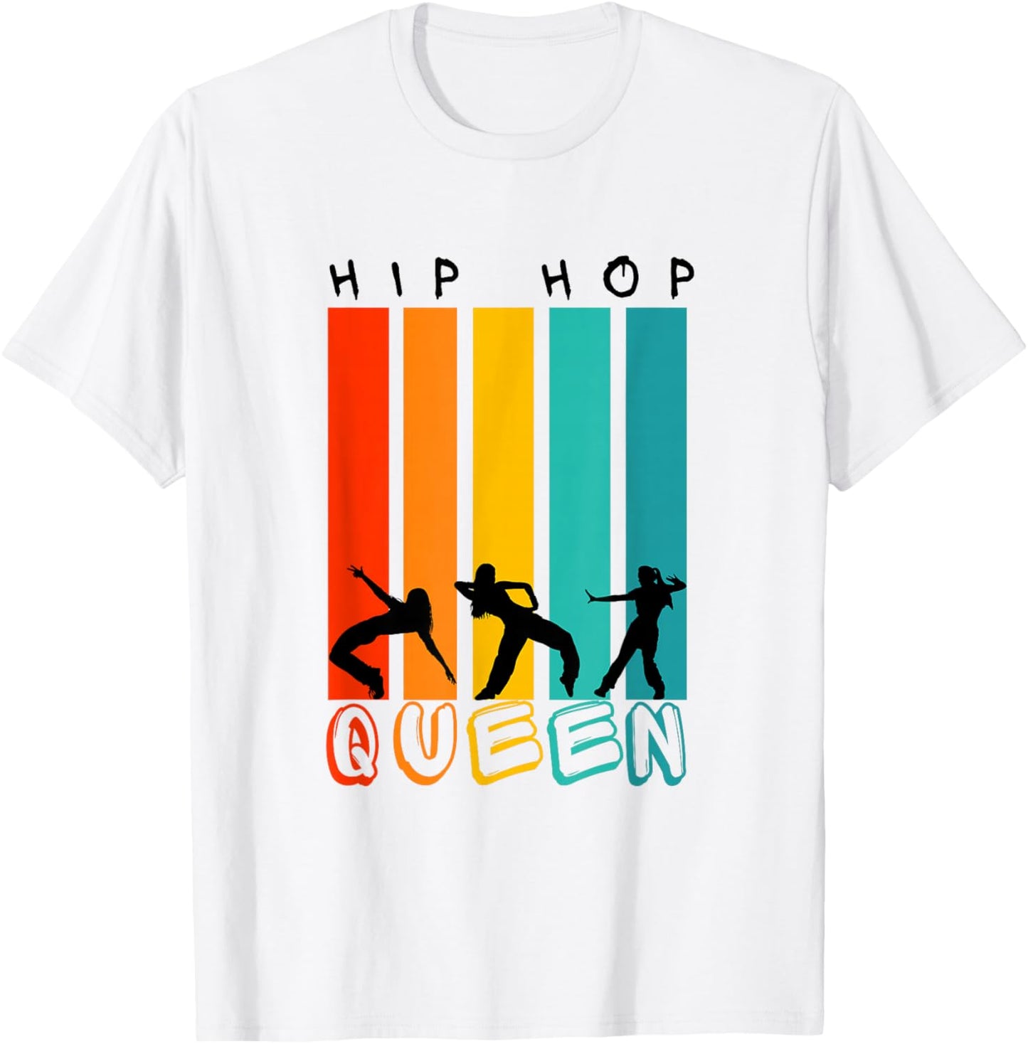 Hip Hop Shirt Girl Breakdancing Girls HipHop Dance T-Shirt - T-Shirt | White