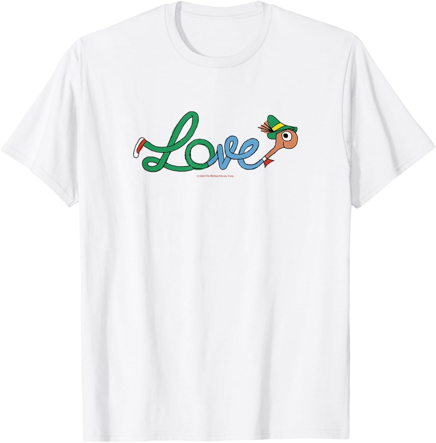 Richard Scarry Love T-Shirt - T-Shirt | White