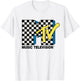 MTV Checker Logo T-Shirt - T-Shirt | White