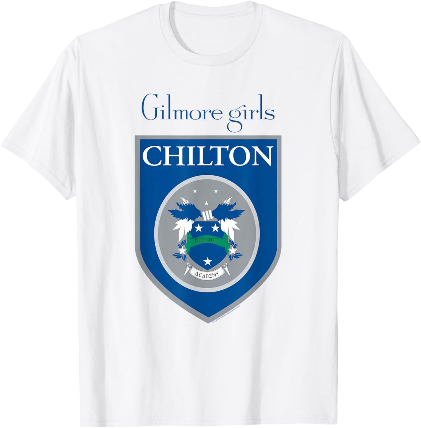 Popfunk Gilmore Girls Chilton Crest T-Shirt - T-Shirt | White