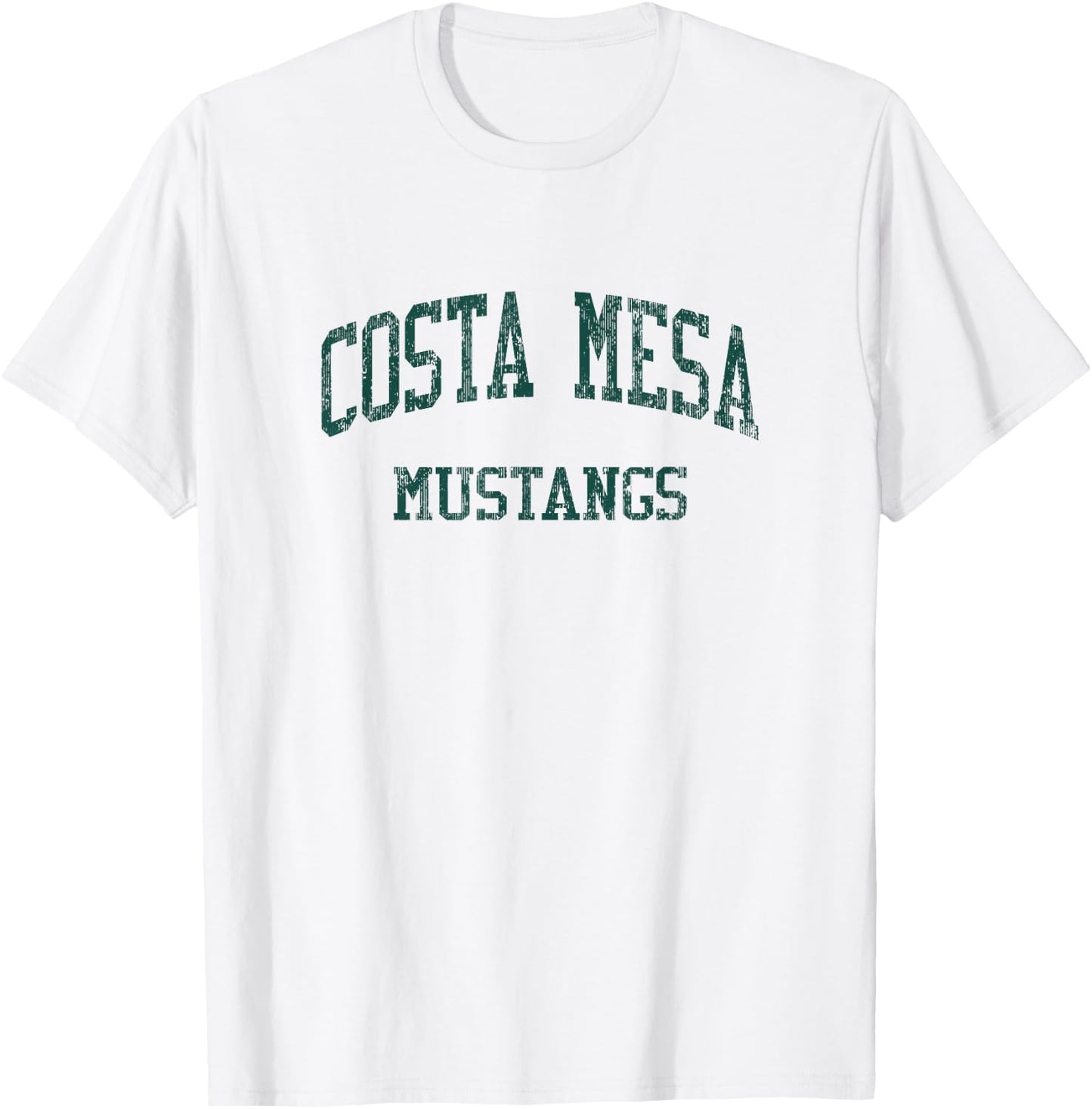 Costa Mesa High School HS Costa Mesa CA Vintage Sports T-Shirt - T-Shirt | White