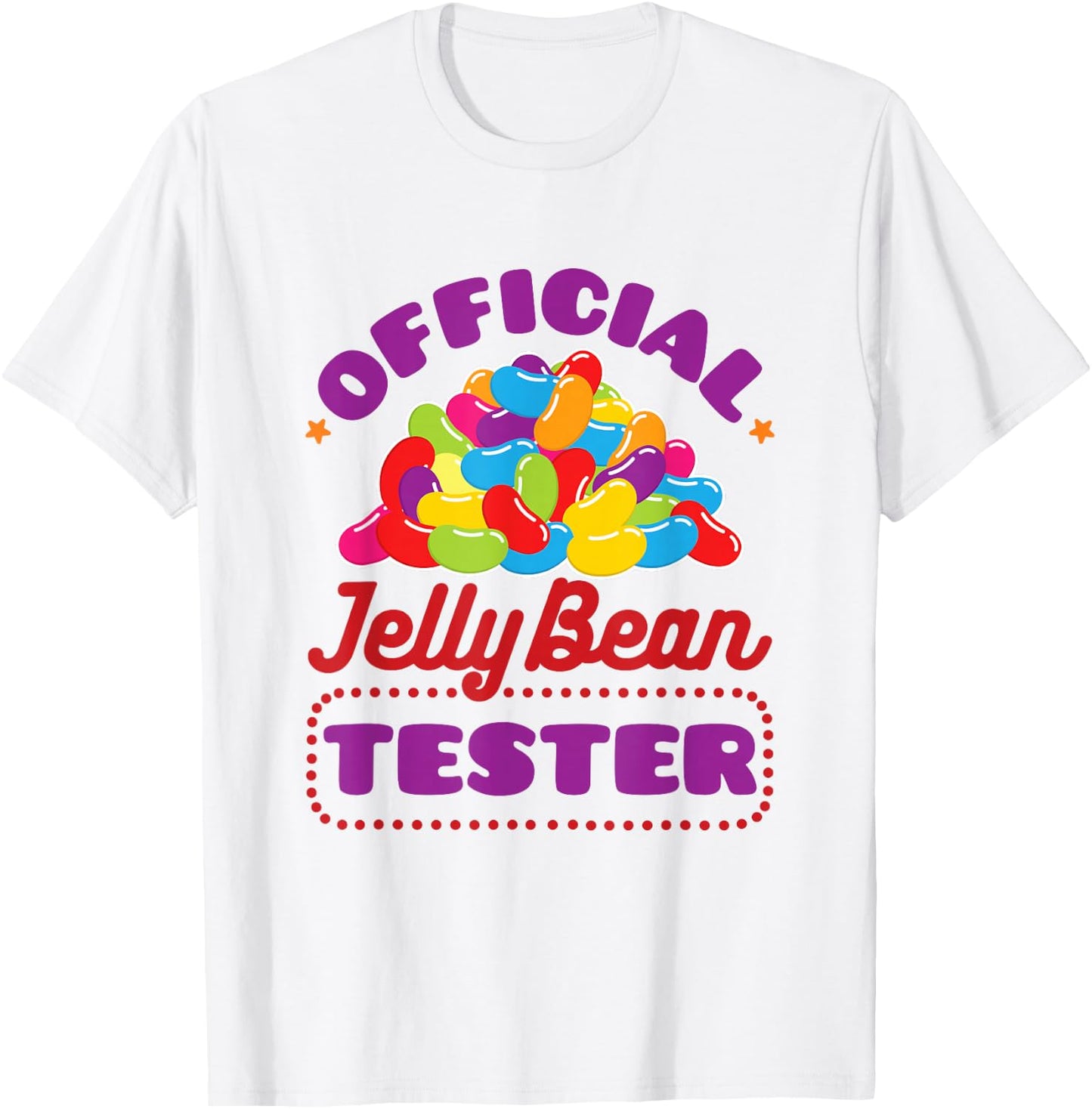 Easter Candy Cute Jellybeans Jelly Bean Tester T-Shirt - T-Shirt | White
