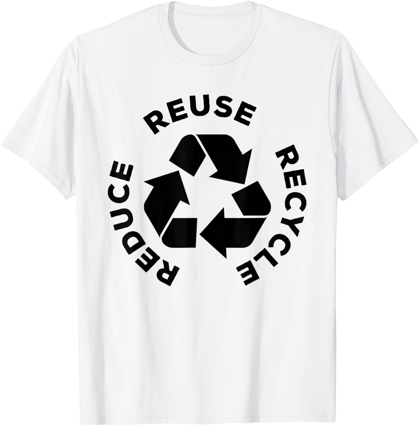 Reduce Reuse Recycle - Earth Day Shirt Gift Mother Earth T-Shirt - T-Shirt | White