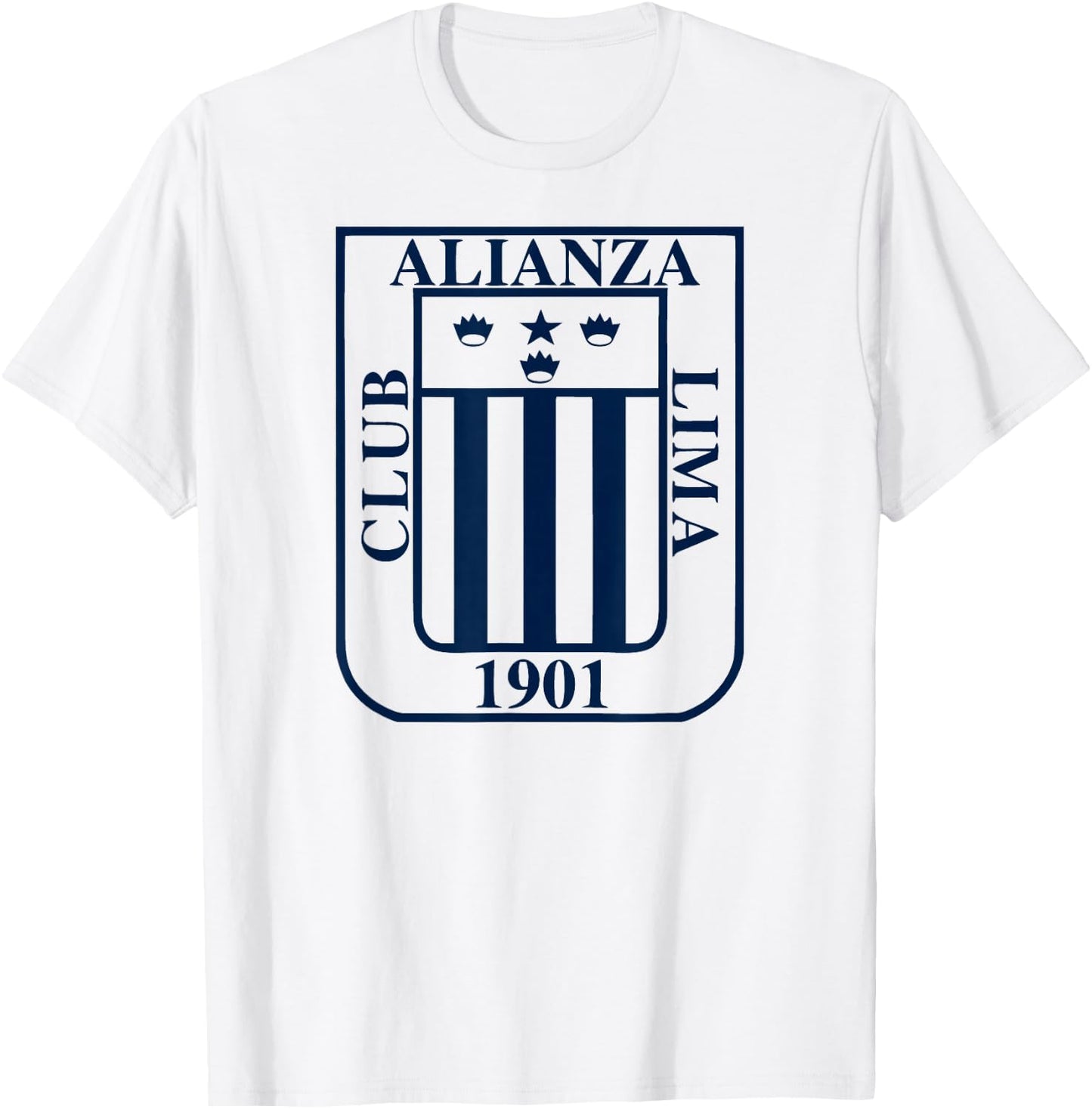 Peru Shirt Peruvian ALIANZA Lima Peruvian Men Women Soccer T-Shirt - T-Shirt | White