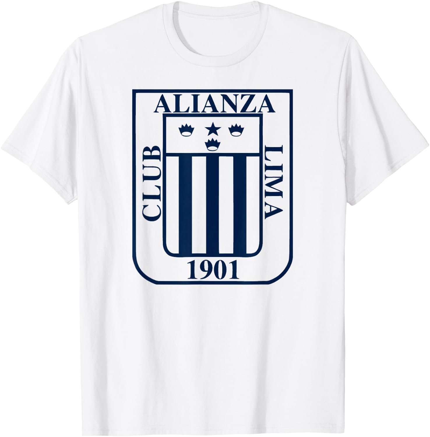 Peru Shirt Peruvian ALIANZA Lima Peruvian Men Women Soccer T-Shirt - T-Shirt | White