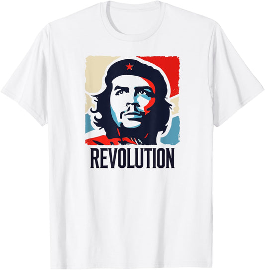 Che Guevara Rebel Signature Guerrilla Icon Revolution T-Shirt - T-Shirt | White