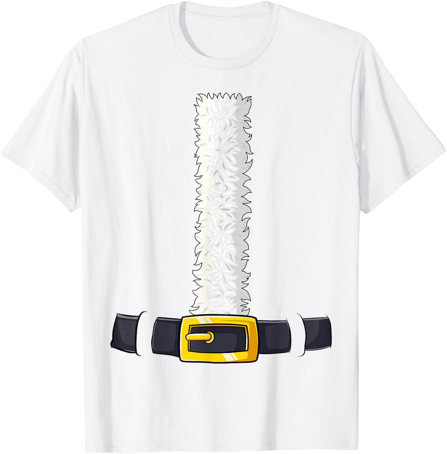 Christmas Santa-Santa Claus Costume Fun Santa Suit Pajama T-Shirt - T-Shirt | White