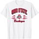 Ohio State Buckeyes Diamond Gray Officially Licensed T-Shirt - T-Shirt | White
