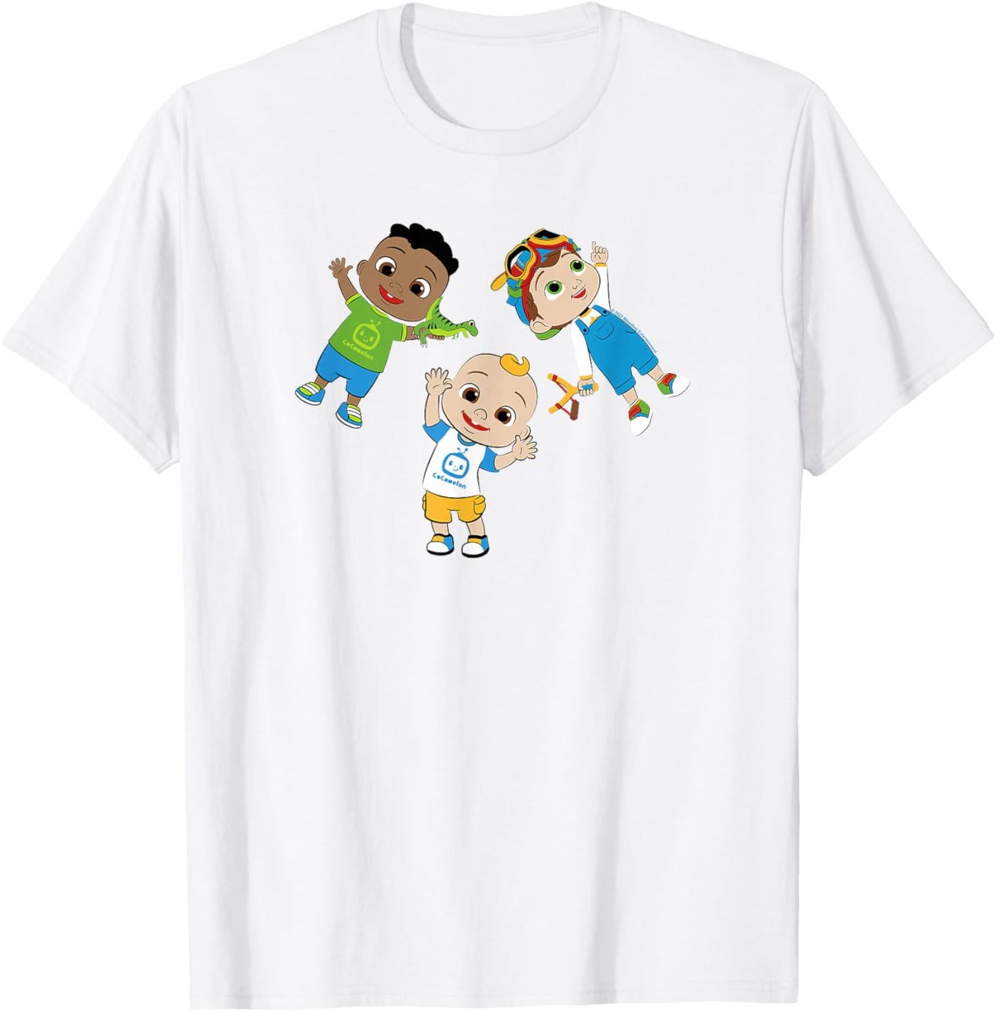 CoComelon Classic Children Group Shot T-Shirt - T-Shirt | White