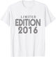 Édition limitée 2016 Anniversaire 2016 Vintage 2016 T-Shirt - T-Shirt | White