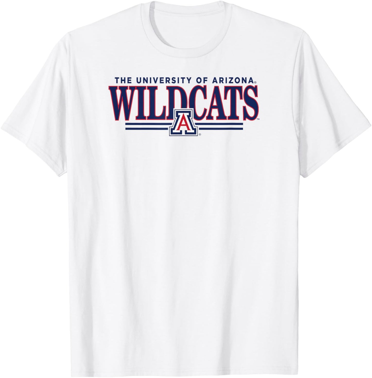 Arizona Wildcats Regalia Gray Officially Licensed T-Shirt - T-Shirt | White