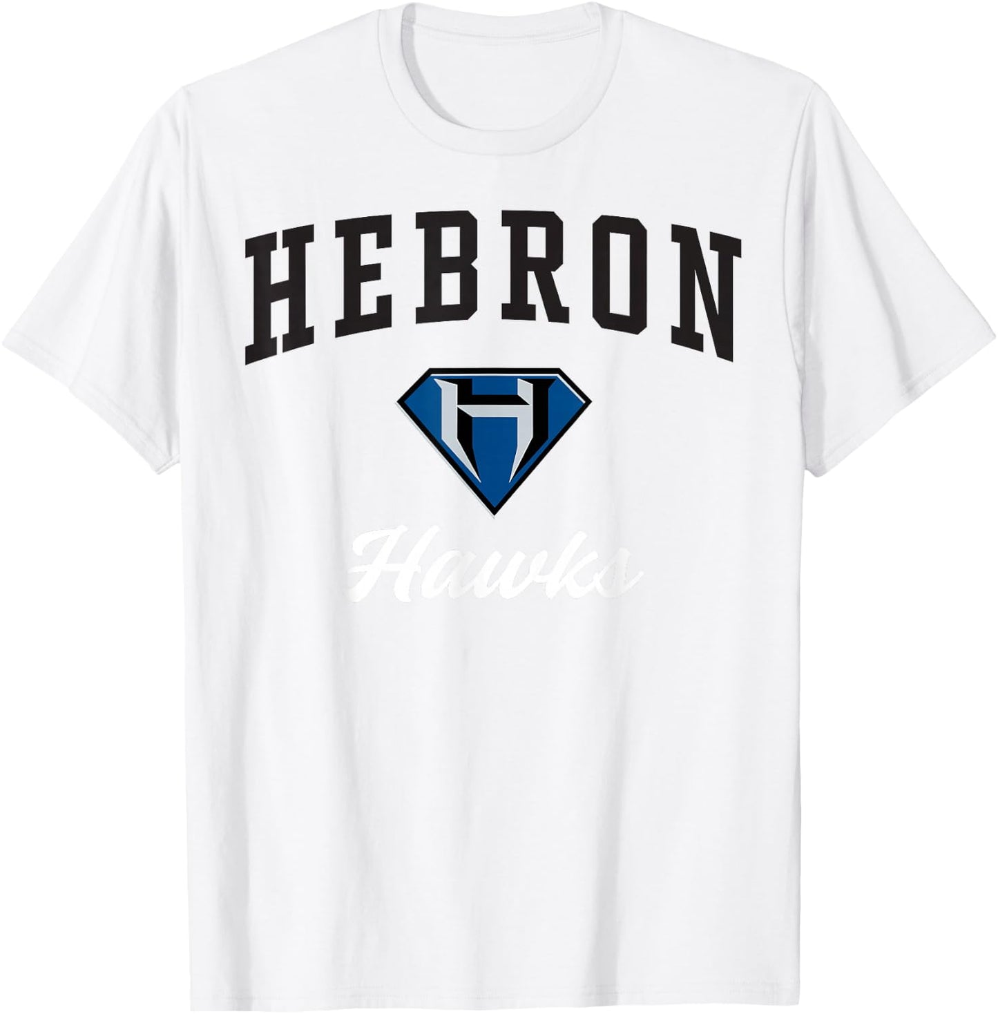 Hebron High School Hawks C3 T-Shirt - T-Shirt | White