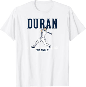 Jarren Duran - Big Swole - Boston Baseball T-Shirt - T-Shirt | White