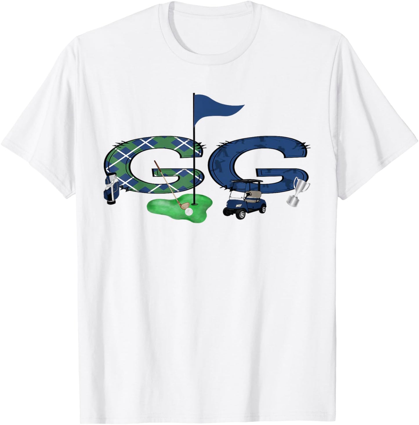 GG Of The Birthday Boy Hole in One Golf Sport Matching T-Shirt - T-Shirt | White