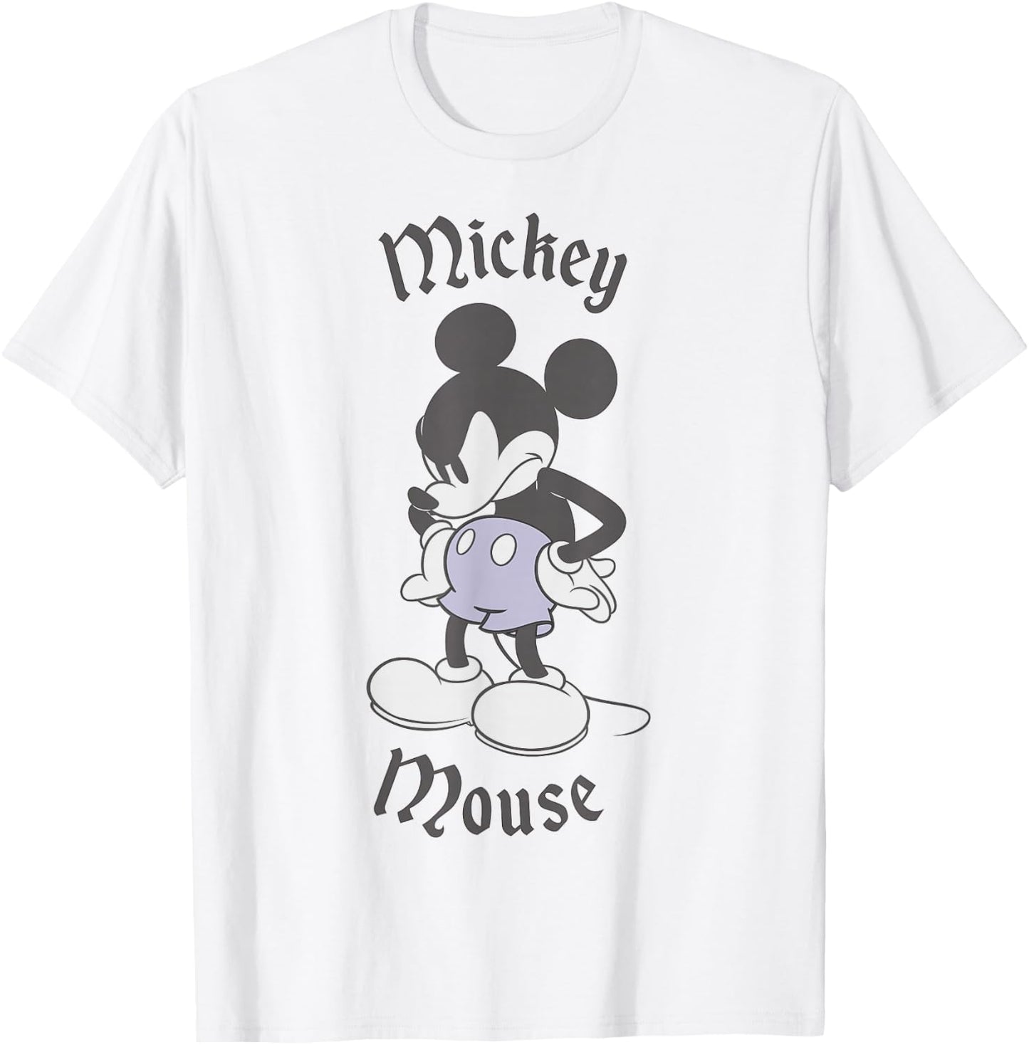 Disney Mickey & Friends Classic Mickey Mouse Angry T-Shirt - T-Shirt | White