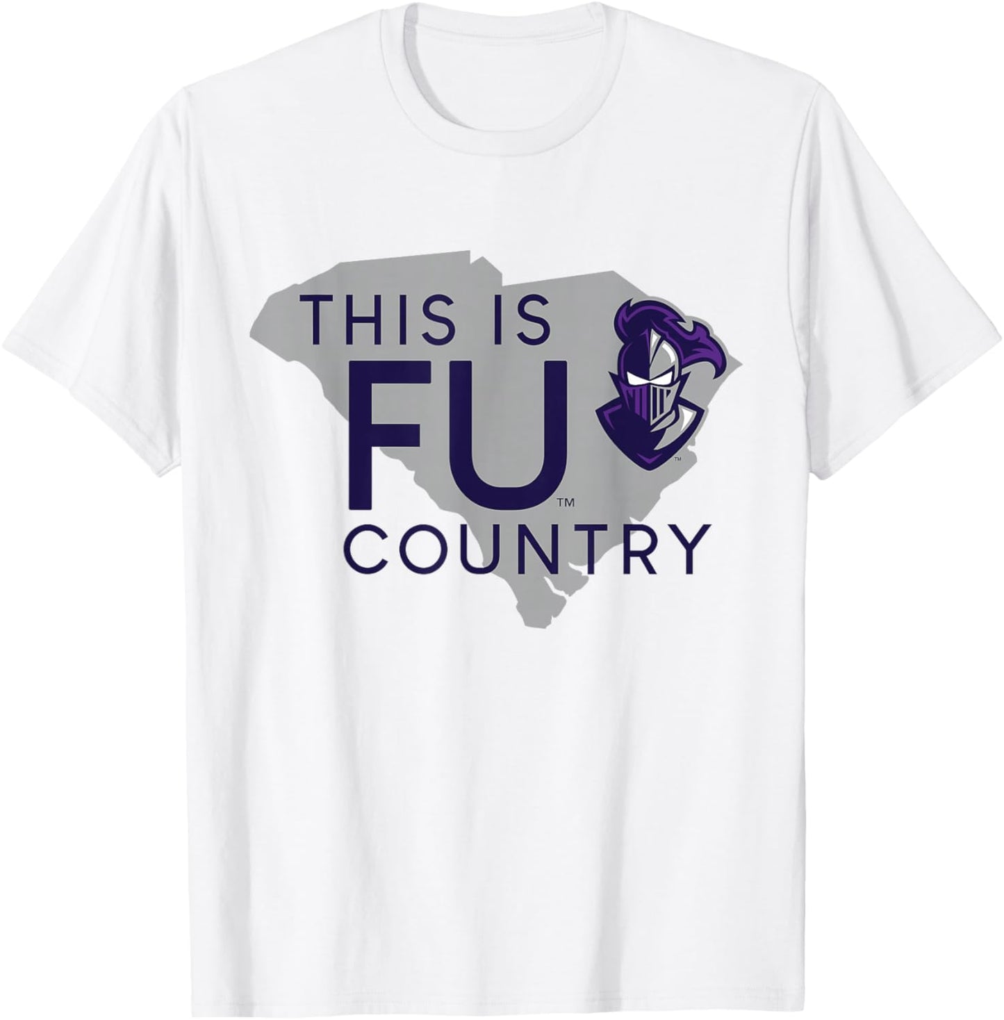 Furman Paladins | Official NCAA University Merch | FURCNTRY T-Shirt - T-Shirt | White