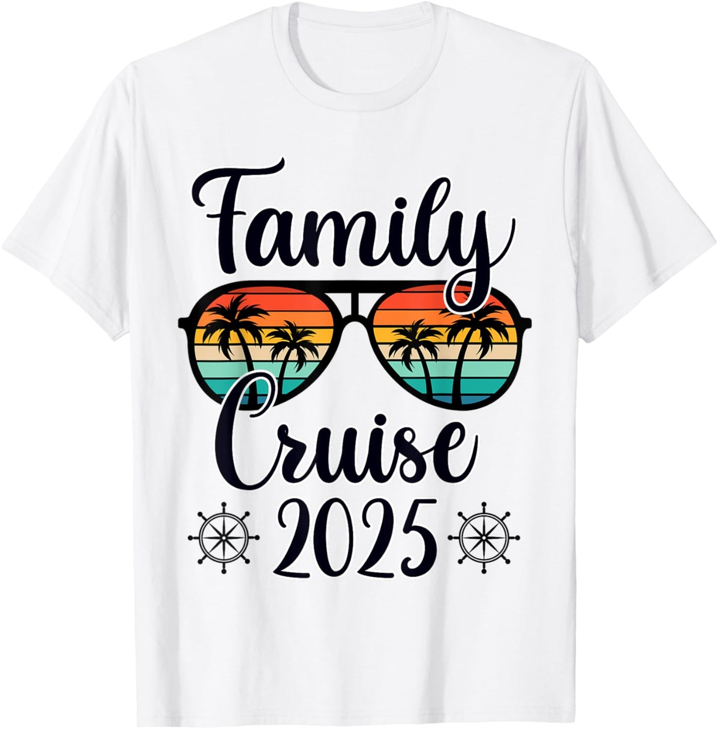 Family Cruise 2025 Summer Vacation Trip Matching Men Women T-Shirt - T-Shirt | White