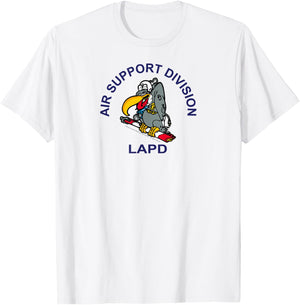 LAPD Air Support Division T-Shirt - T-Shirt | White