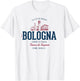 Italy Retro Styled Vintage Bologna T-Shirt - T-Shirt | White