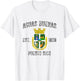Vintage Aguas Buenas EST.1838 Puerto Rico Flag Design T-Shirt - T-Shirt | White
