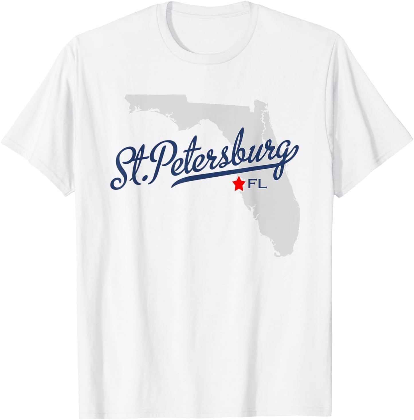 St Petersburg Florida - St Pete - Saint Petersburg T-Shirt - T-Shirt | White