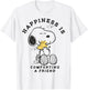 Peanuts - Snoopy Happiness is, Comforting A Friend T-Shirt - T-Shirt | White