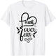 Faith Over Fear Lord Jesus Religious Bible T-Shirt - T-Shirt | White