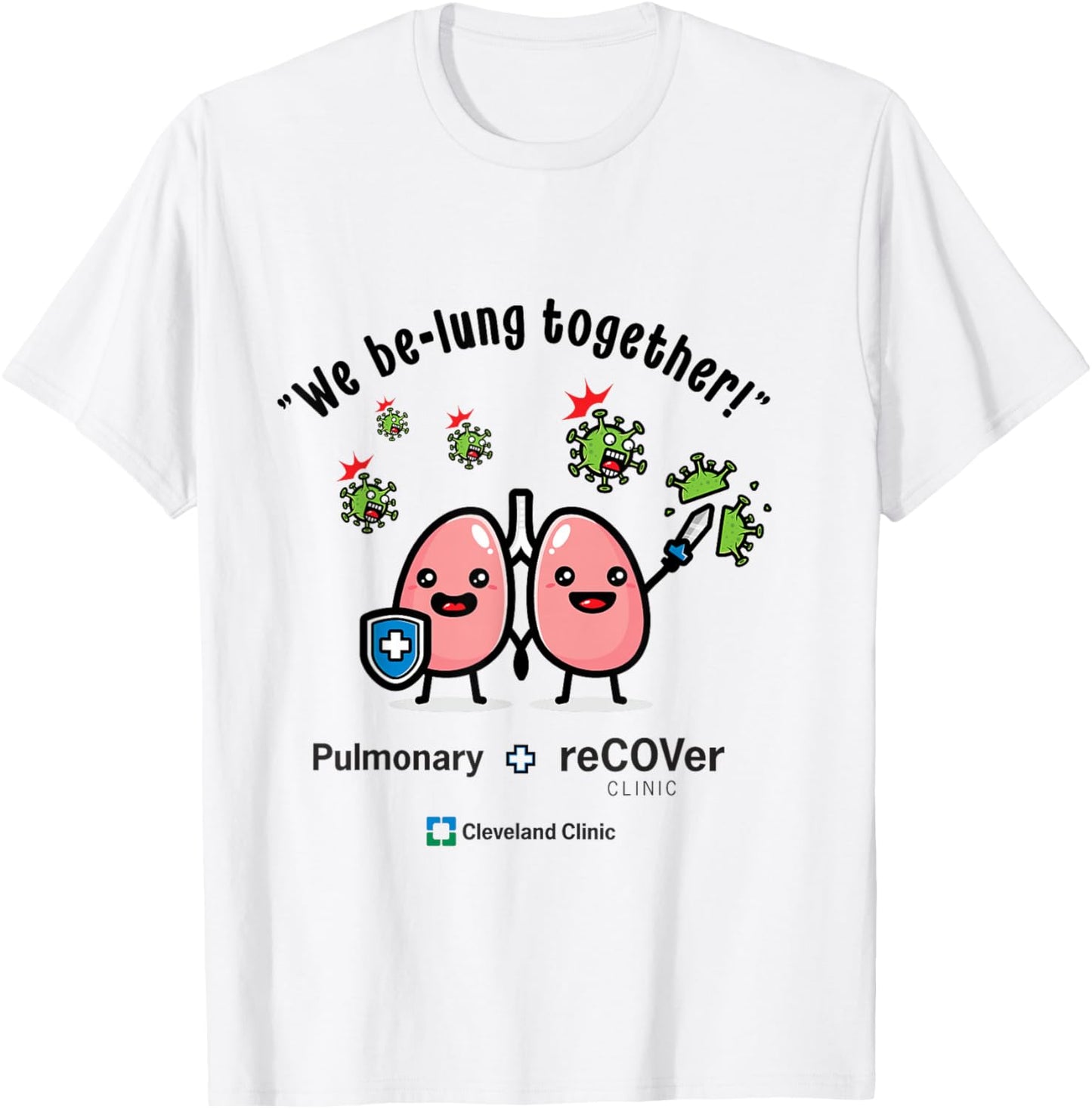 Pulmonary and Recover T-Shirt - T-Shirt | White
