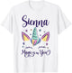 First Name Sienna Personalized I Love Sienna T-Shirt - T-Shirt | White