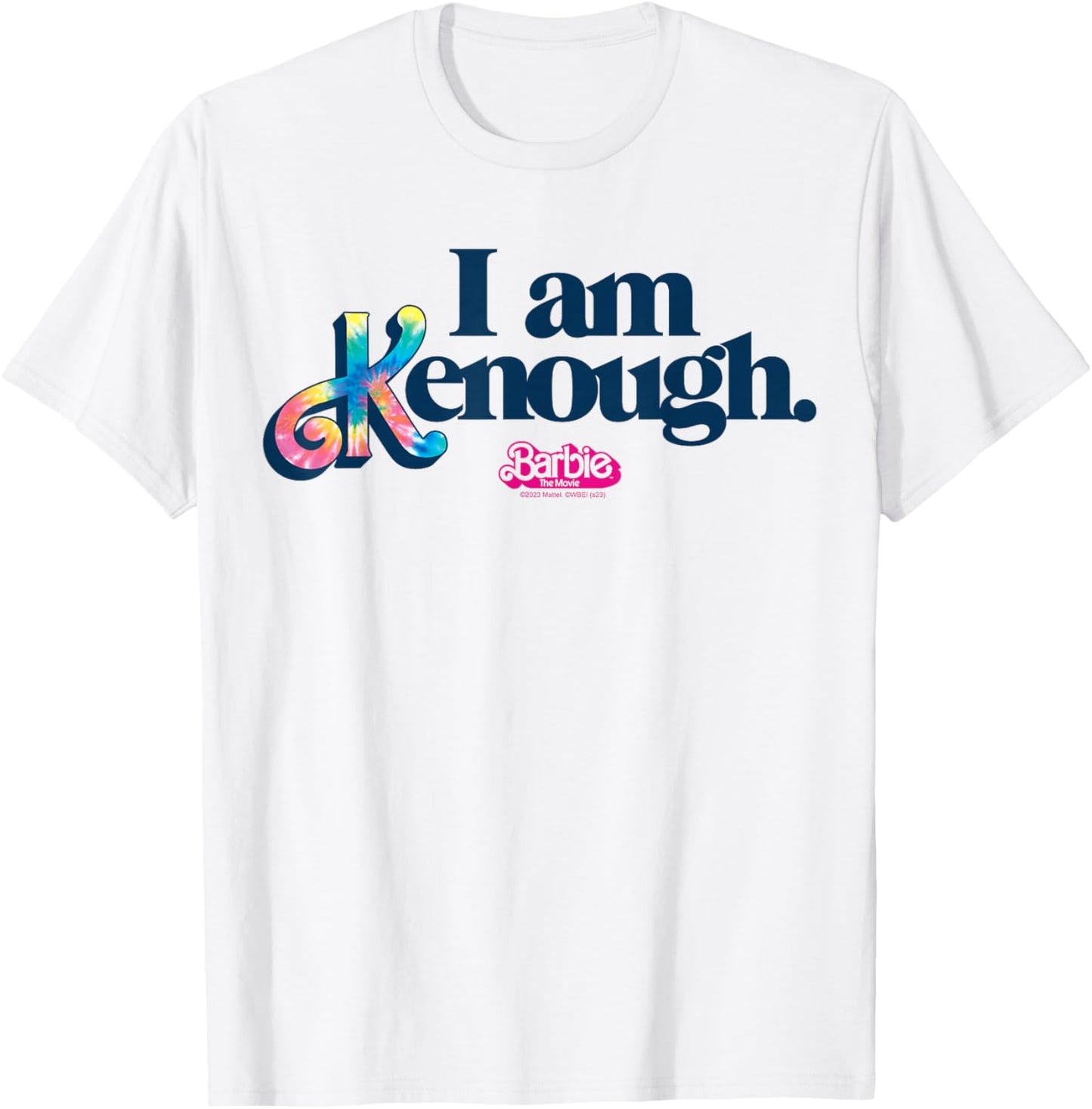 Barbie The Movie - I Am Kenough T-Shirt - T-Shirt | White