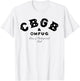 CBGB Classic Logo On White T-Shirt - T-Shirt | White