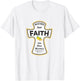 Mustard Christian Shirt - Faith Seed of Mustard Jesus Bible T-Shirt - T-Shirt | White