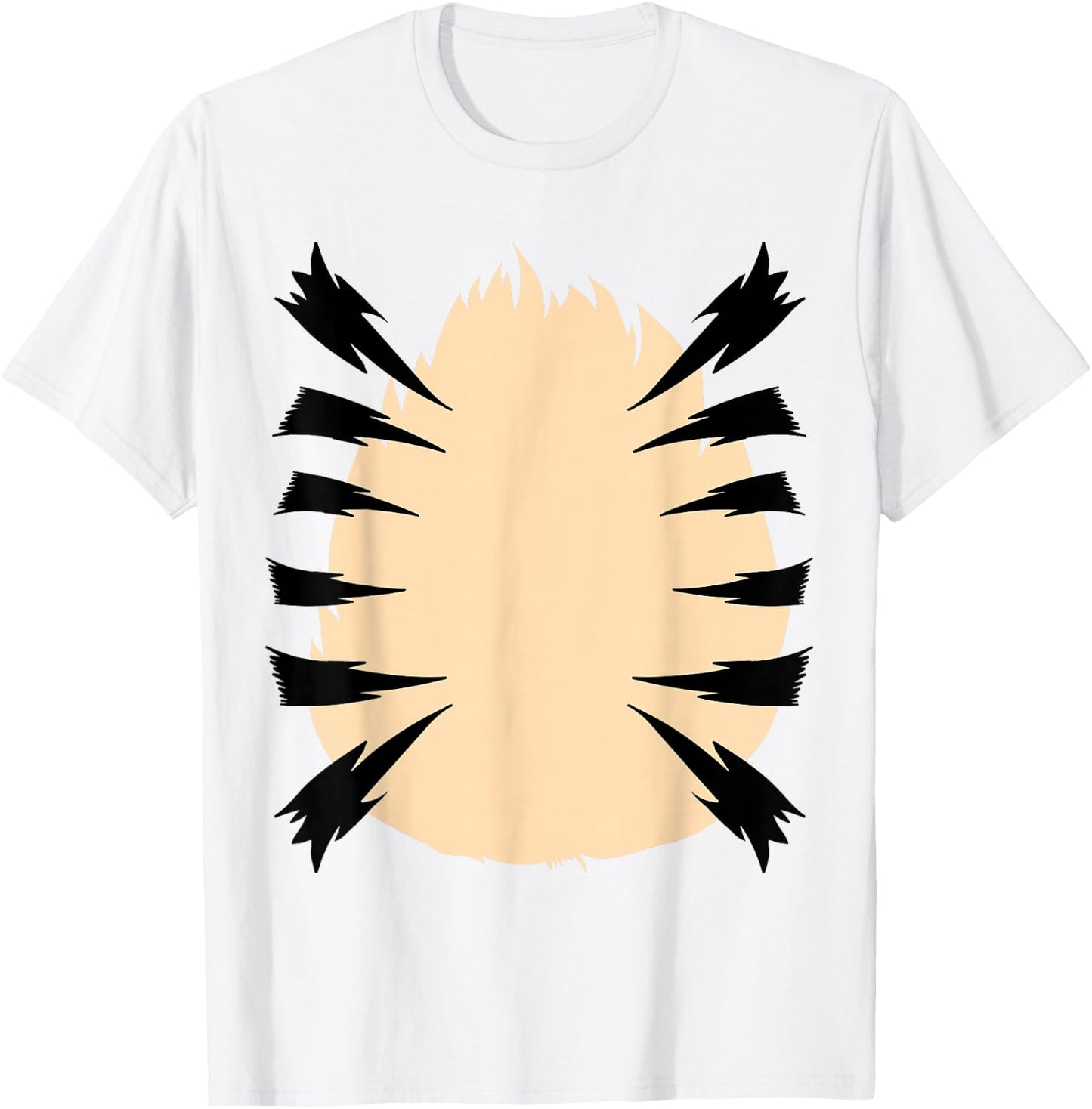 Orange Tiger Halloween costume, Cute Tiger pattern Christmas T-Shirt - T-Shirt | White