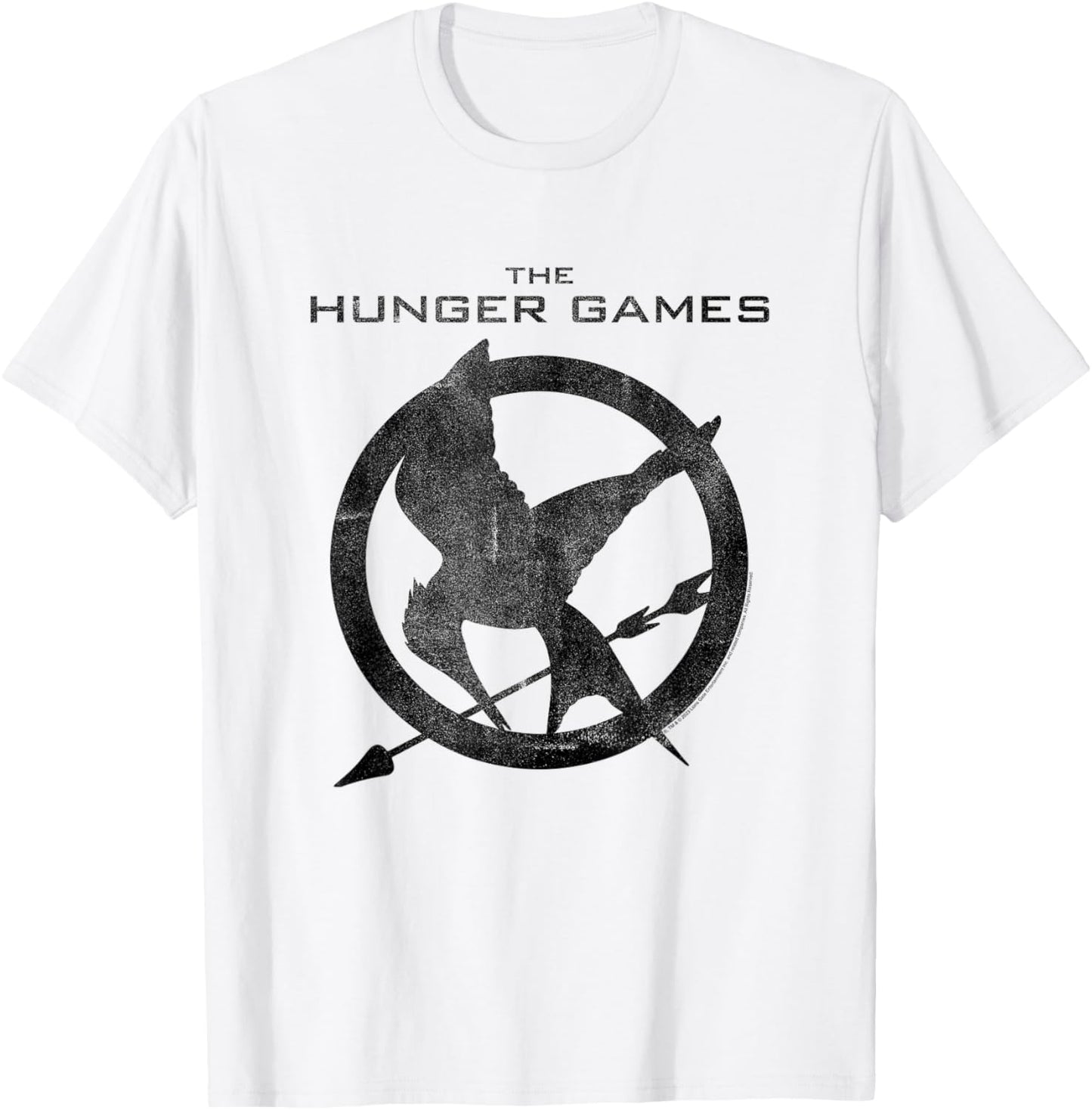 The Hunger Games Mockingjay Pin T-Shirt - T-Shirt | White