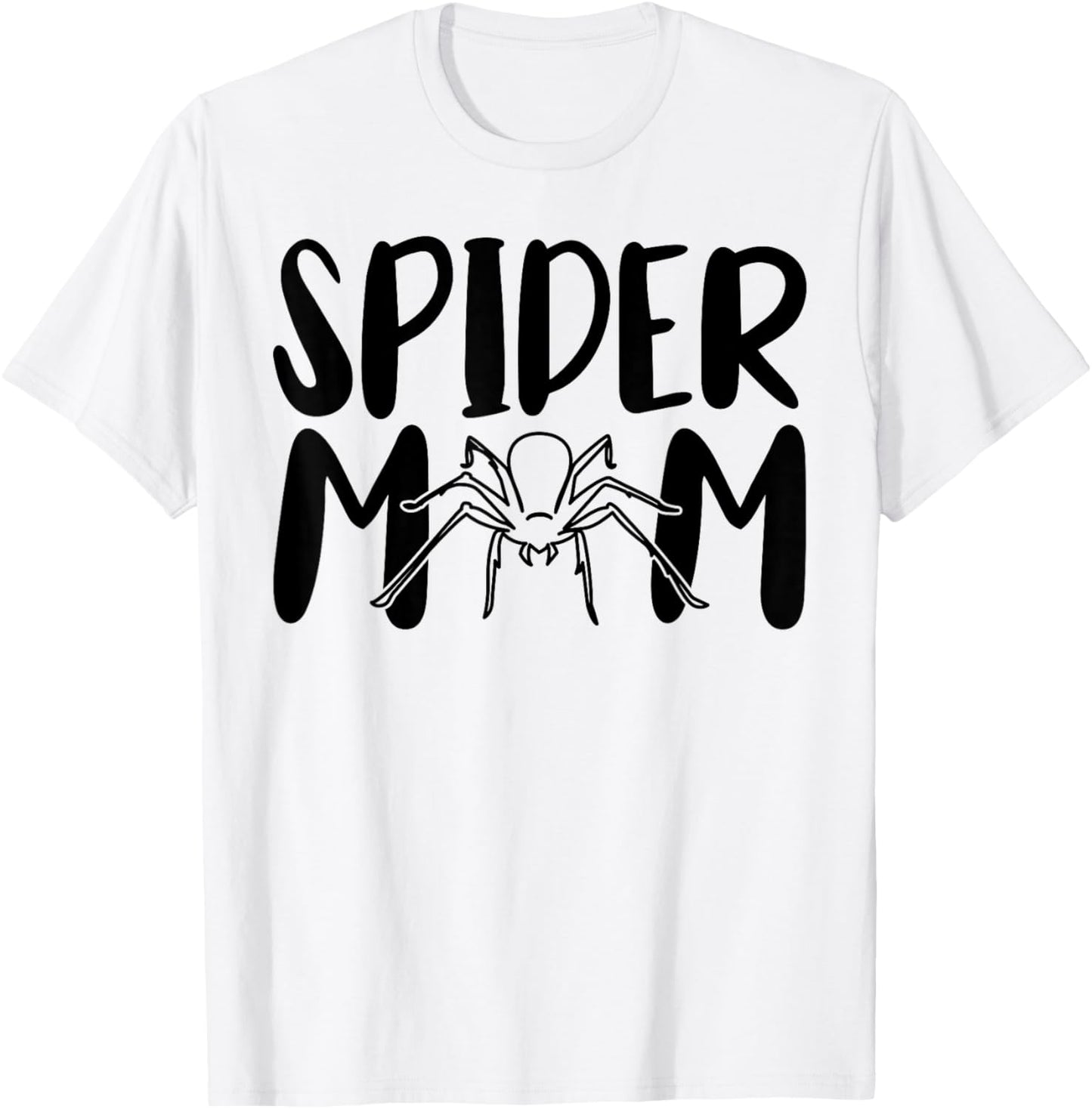 Spider Mom Funny Pet Arachnid Spider Lover T-Shirt - T-Shirt | White