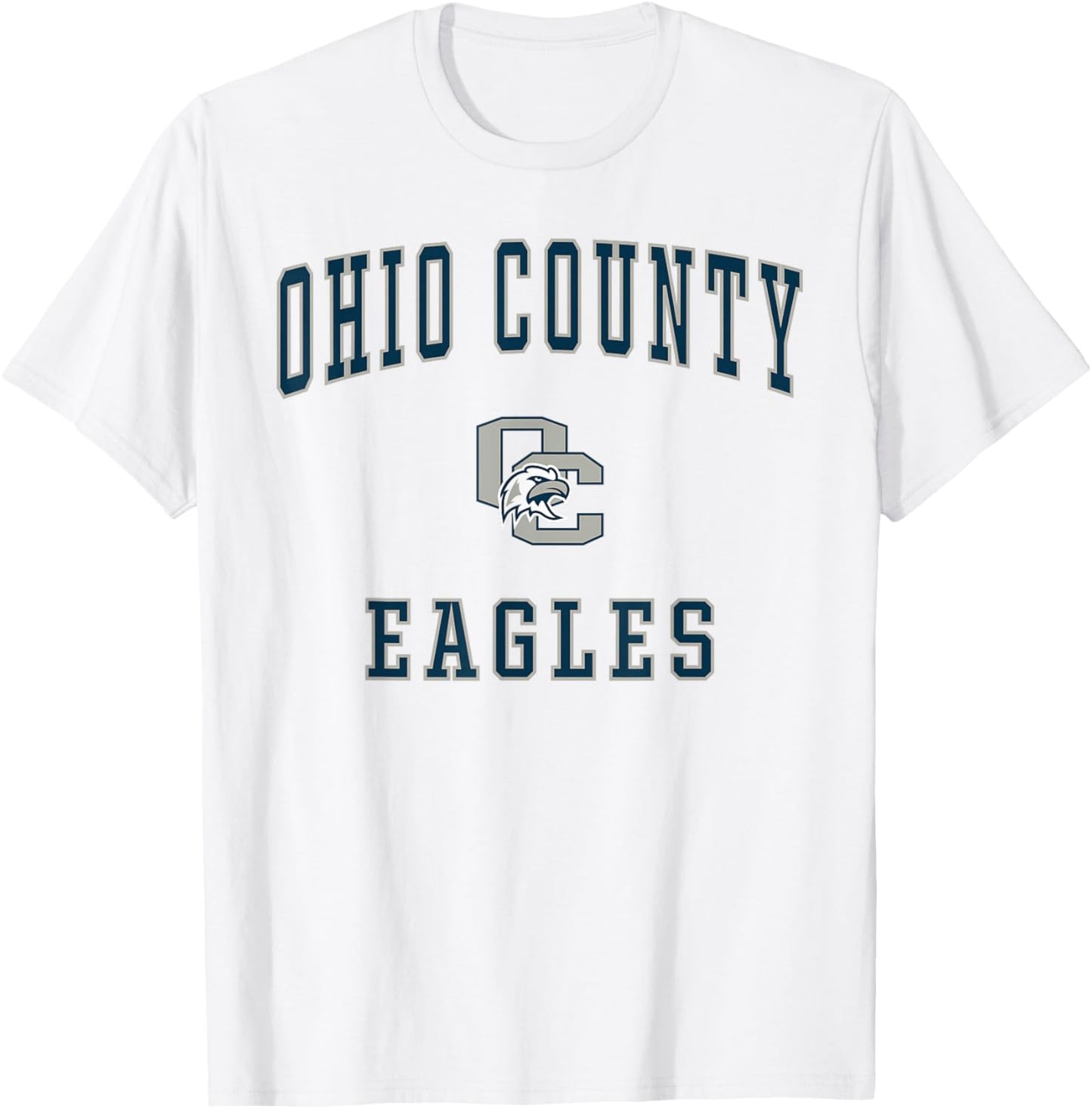 Ohio County High School Eagles T-Shirt - T-Shirt | White
