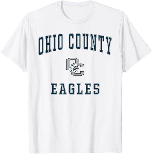Ohio County High School Eagles T-Shirt - T-Shirt | White
