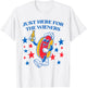 I'm Just Here For The Wieners 4th Of July Hot Dog T-Shirt - T-Shirt | White