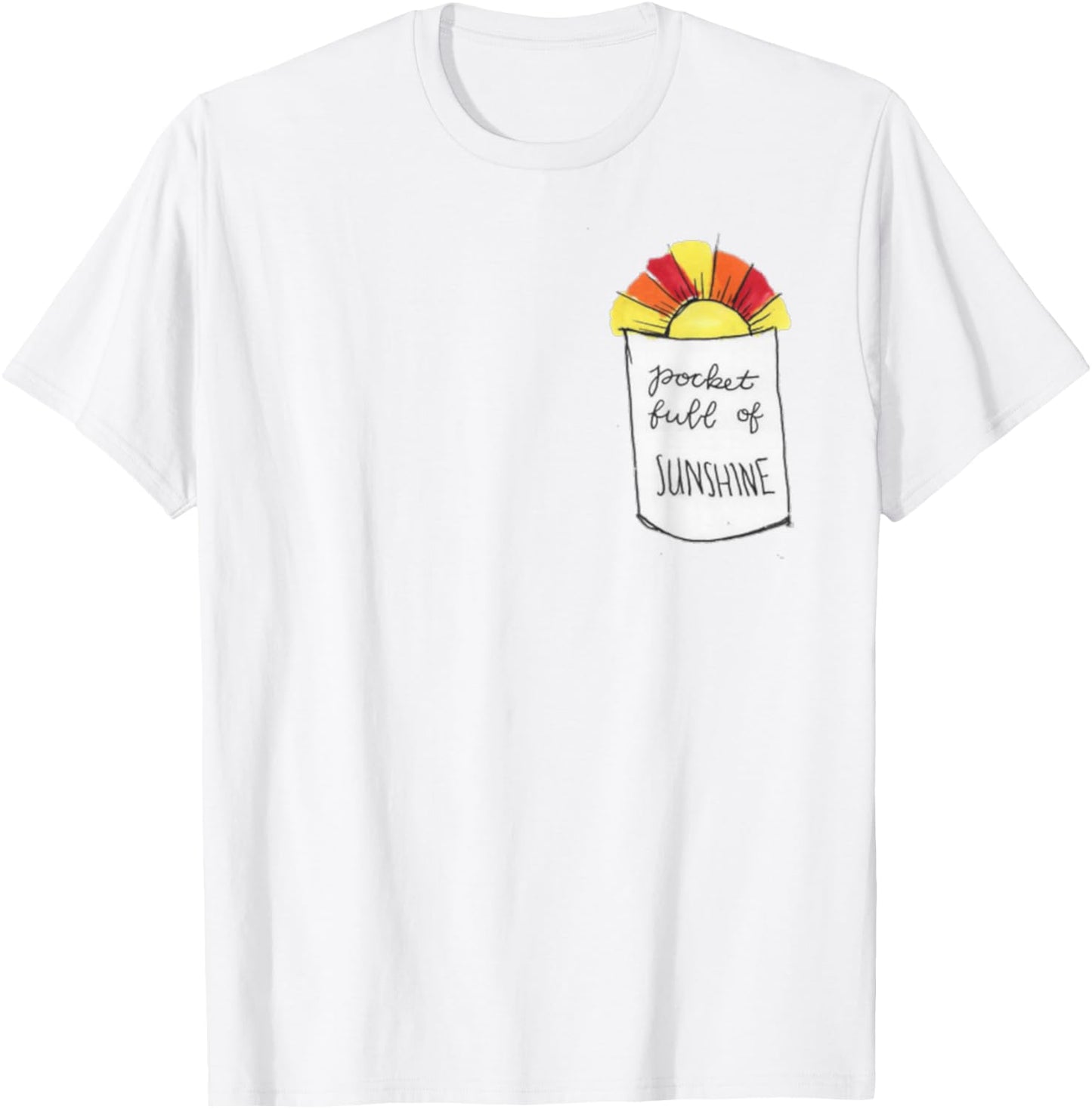 Pocket Full of Sunshine T-Shirt - T-Shirt | White