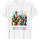 New York City Skylines NYC Freiheitsstatue Souvenir T-Shirt - T-Shirt | White