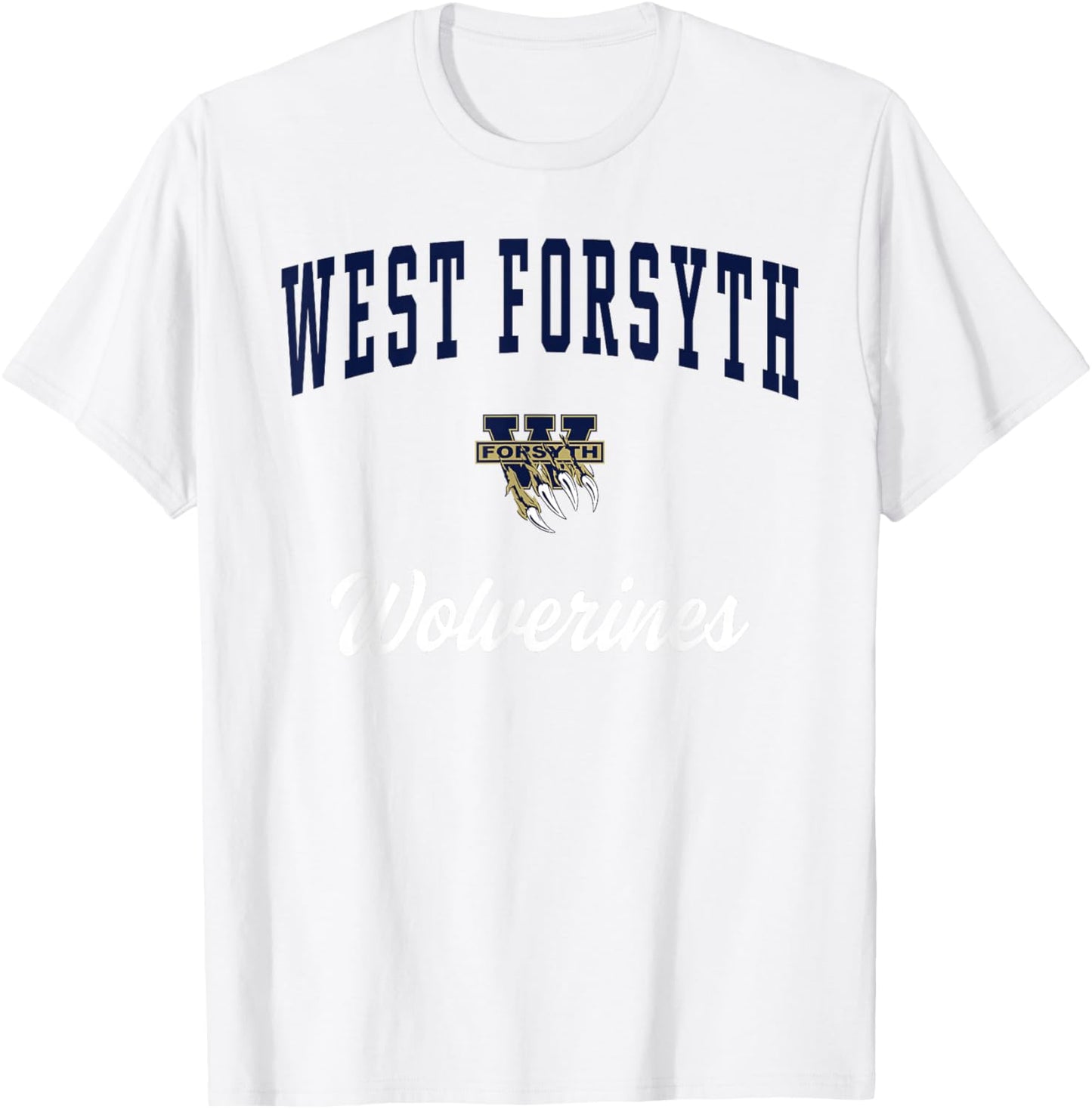West Forsyth High School Wolverines T-Shirt - T-Shirt | White