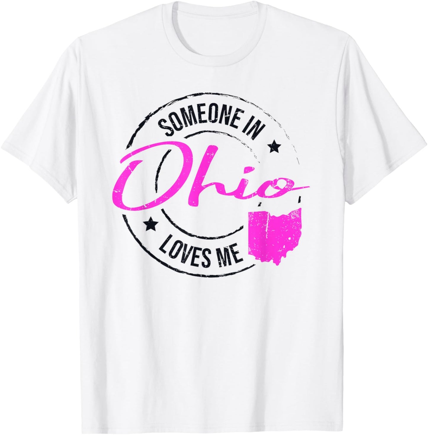 Someone in Ohio Loves Me Ohio T-Shirt - T-Shirt | White