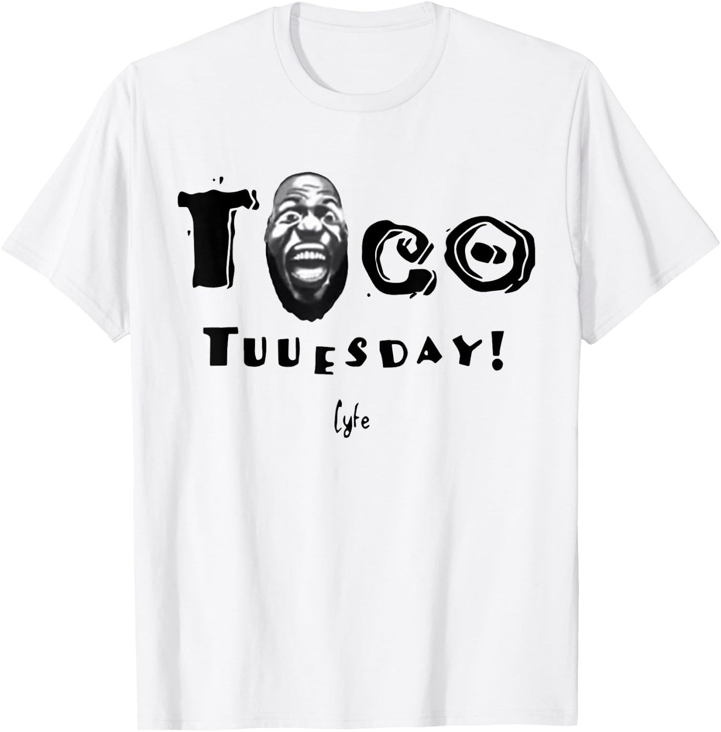 Taco Tuesday T Shirt LA Los Angeles Basketball T Shirt T-Shirt - T-Shirt | White