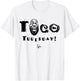 Taco Tuesday T Shirt LA Los Angeles Basketball T Shirt T-Shirt - T-Shirt | White