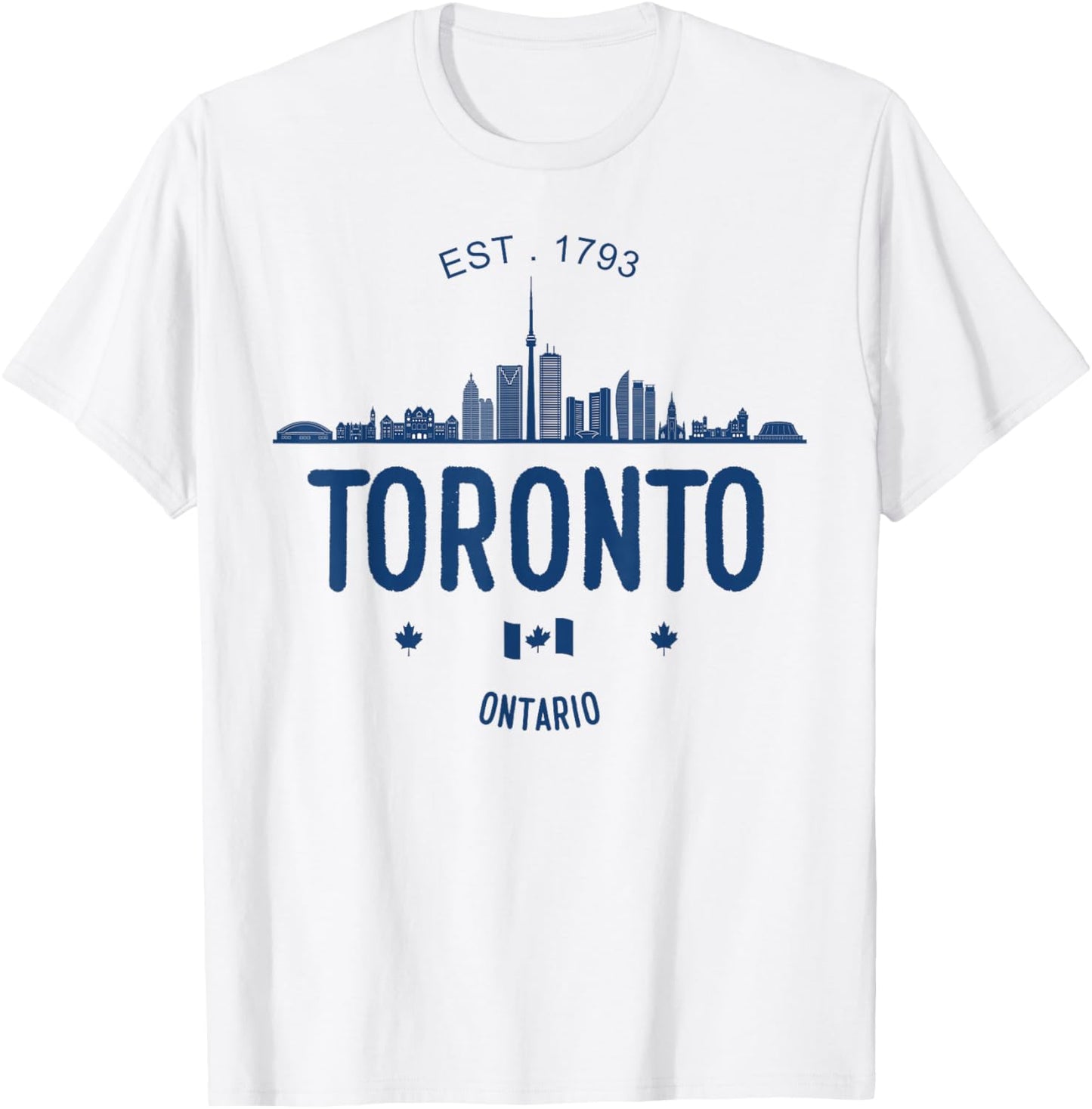 Skyline Toronto Canada T-Shirt - T-Shirt | White