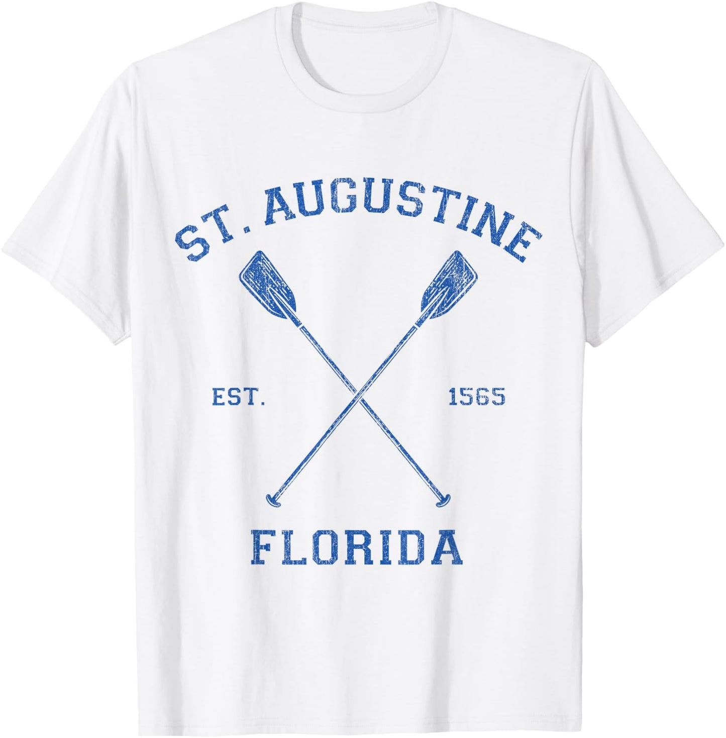 Vintage St. Augustine Florida Vacation T-Shirt - T-Shirt | White