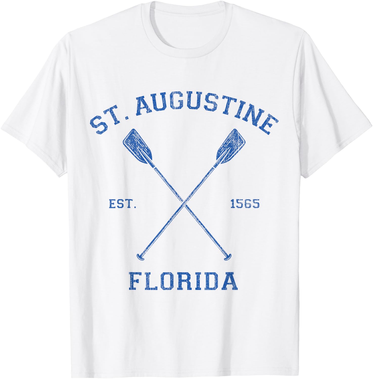 Vintage St. Augustine Florida Vacation T-Shirt - T-Shirt | White