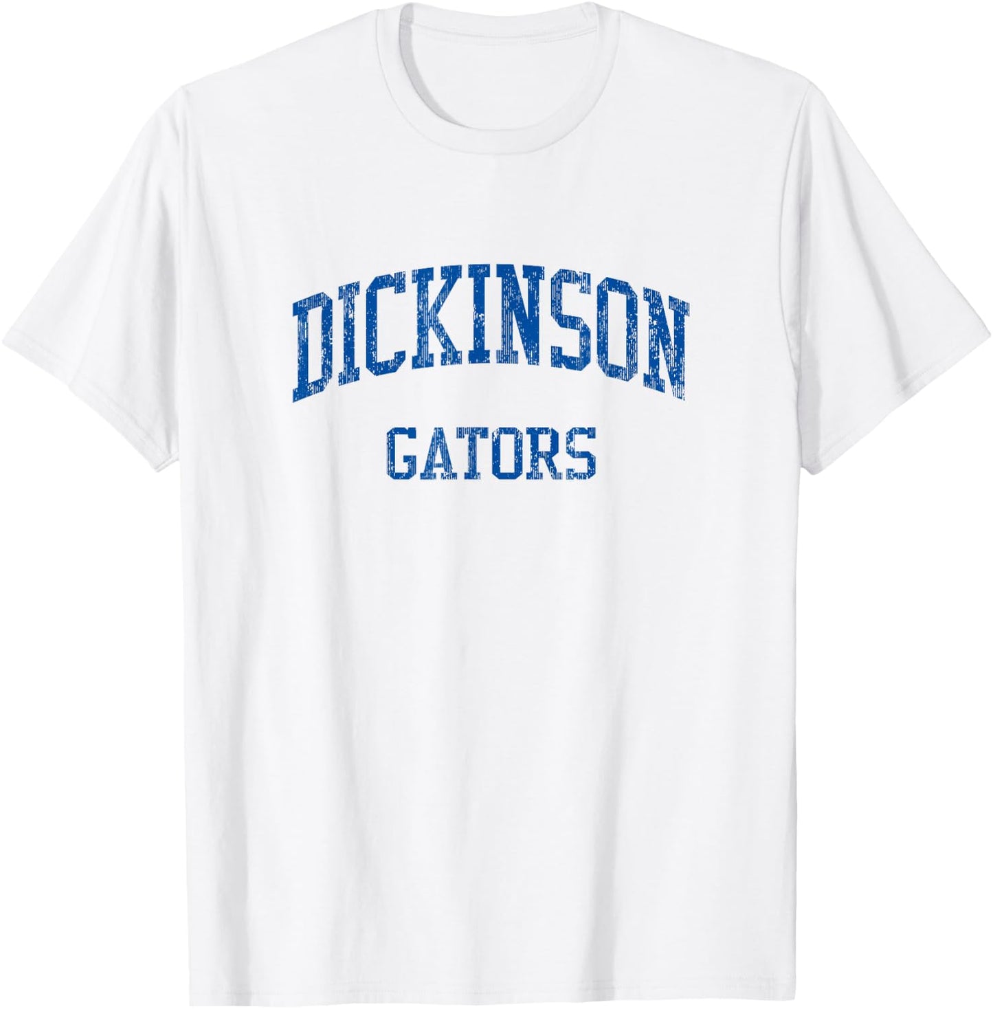 Dickinson High School HS Dickinson TX Vintage Sports T-Shirt - T-Shirt | White